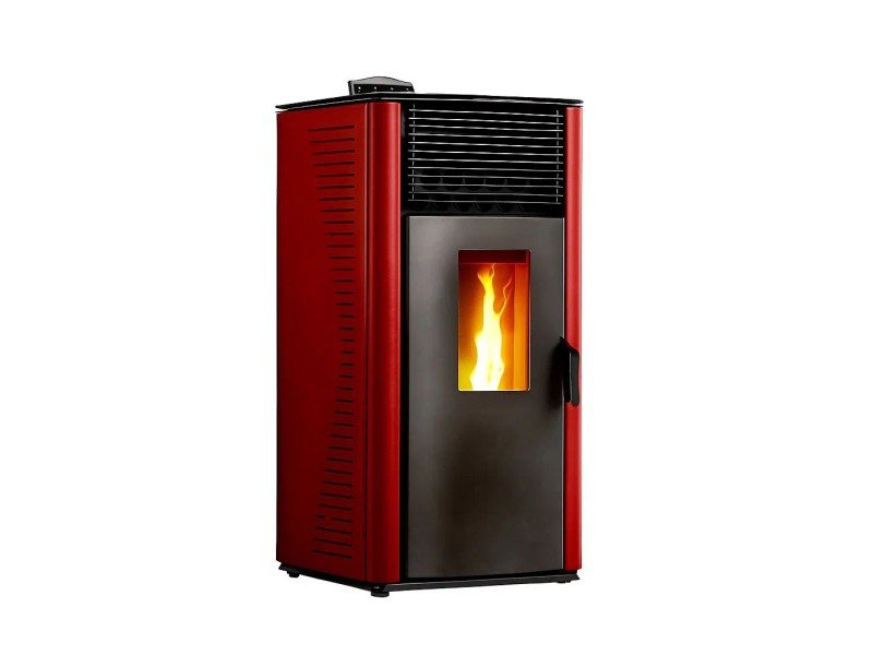 Sannover Pelletofen Anita 15 kW Bordeaux