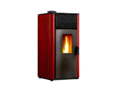 Sannover Pelletofen Anita 15 kW Bordeaux