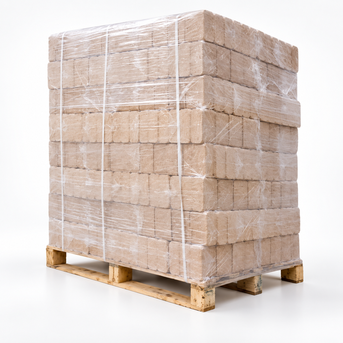 RUF-Holzbriketts – gepresstes Hartholz – hohe Heizleistung und lange Brenndauer