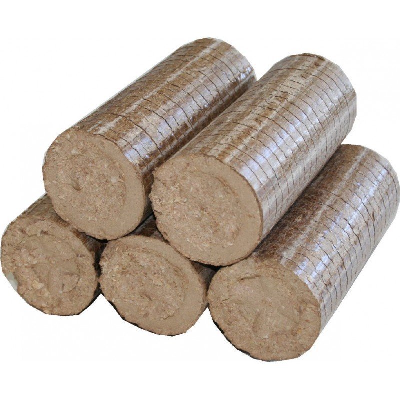 Woodstock Holzbriketts – 3 Paletten – je 104 Pakete mit 5 Briketts – gebrauchsfertig