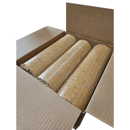 Tagesbriketts – 5 naturbelassene Holzbriketts – 10 kg – hohe Heizleistung
