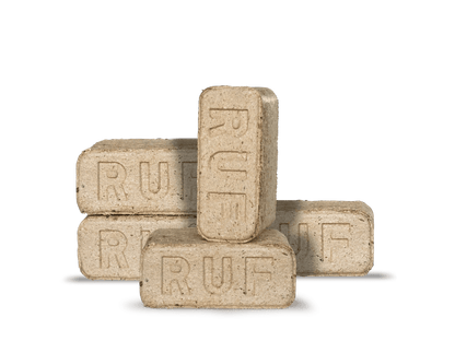 Heizfuxx RUF Original Blue Holzbriketts Nadelholz 10kg x 30 Gebinde 300kg Palette