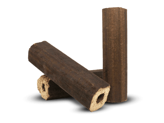 Heizfuxx PiniKay Octagon Holzbriketts Hartholz 10kg x 30 Gebinde 300kg Palette