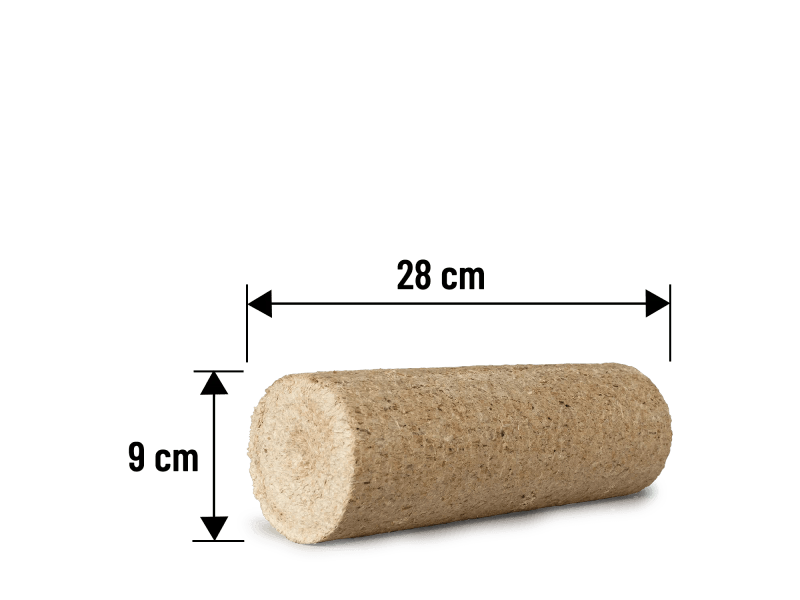 Pressholzbriketts – 1.000 kg – 66 PackungeN