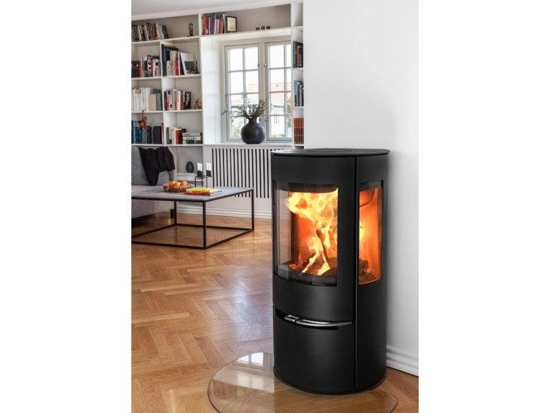 Aduro 17 Kaminofen Stahl Schwarz 7 kW mit Automatik