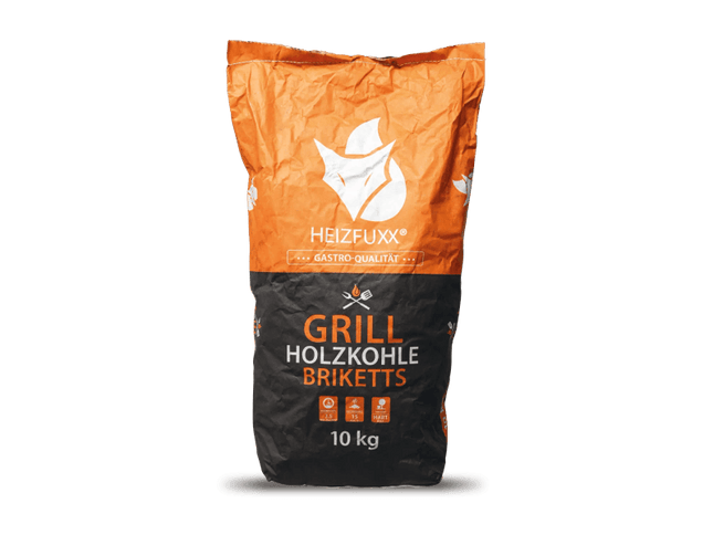 Heizfuxx Grillbriketts 10kg x 60 Sack 600kg Palette