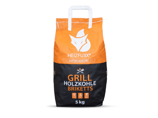 Heizfuxx Grillbriketts 5kg x 60 Sack 300kg 60er Palette