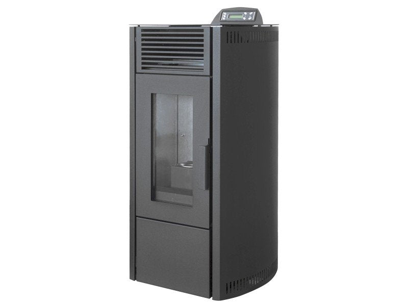 Rowi Pelletofen Stahl Schwarz 7,7 kW