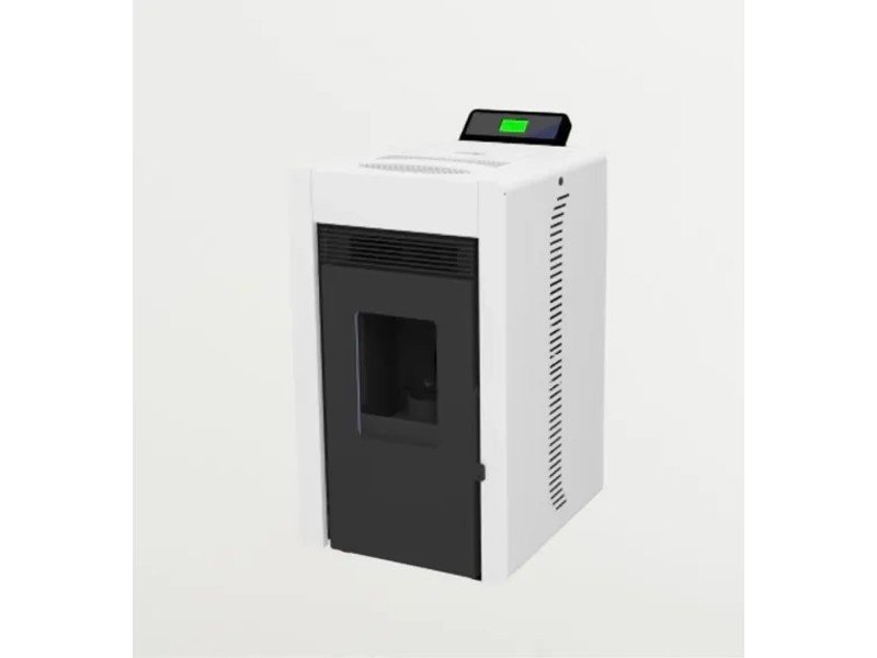 SCHENGER Pelletofen HLP3402 Weiß A++ 5,5kW Vollautomatisch+WIFI+Eco Modus