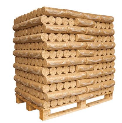 Tagesbriketts – 5 naturbelassene Holzbriketts – 10 kg – hohe Heizleistung