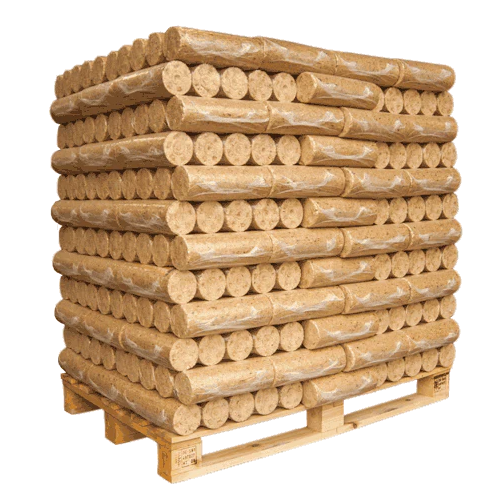 Tagesbriketts – 5 naturbelassene Holzbriketts – 10 kg – hohe Heizleistung