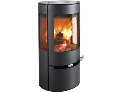 Aduro Kaminofen 9 Stahl-Verkleidung Schwarz 6 kW EEK: A+
