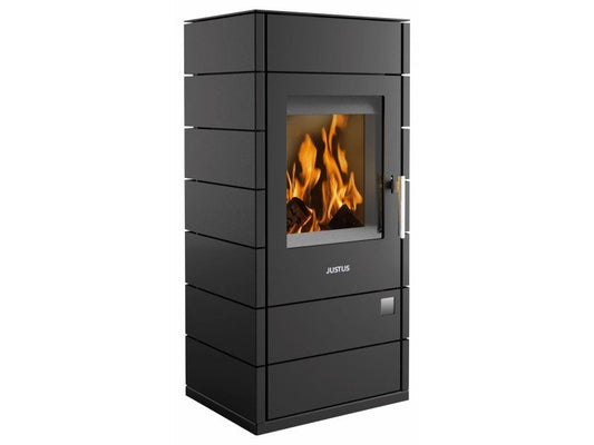 Justus Tova Kaminofen Stahl Schwarz 6 kW